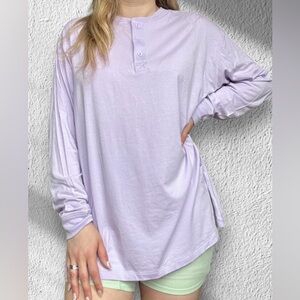 SKIMS Long Sleeve Henley S